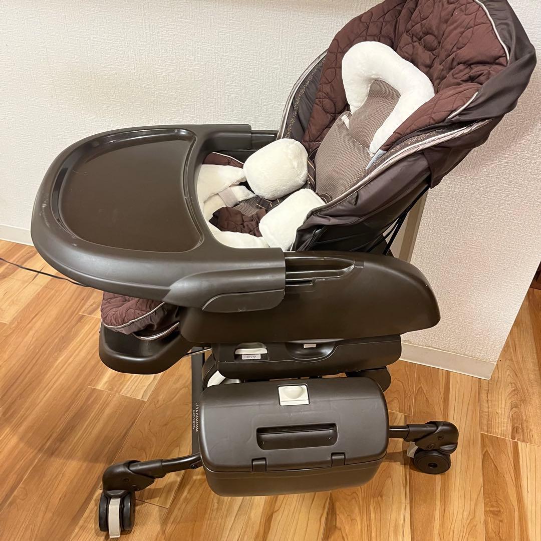 【美品・動作確認済】 コンビ ネムリラ オートスウィング 電動 ハイローチェア