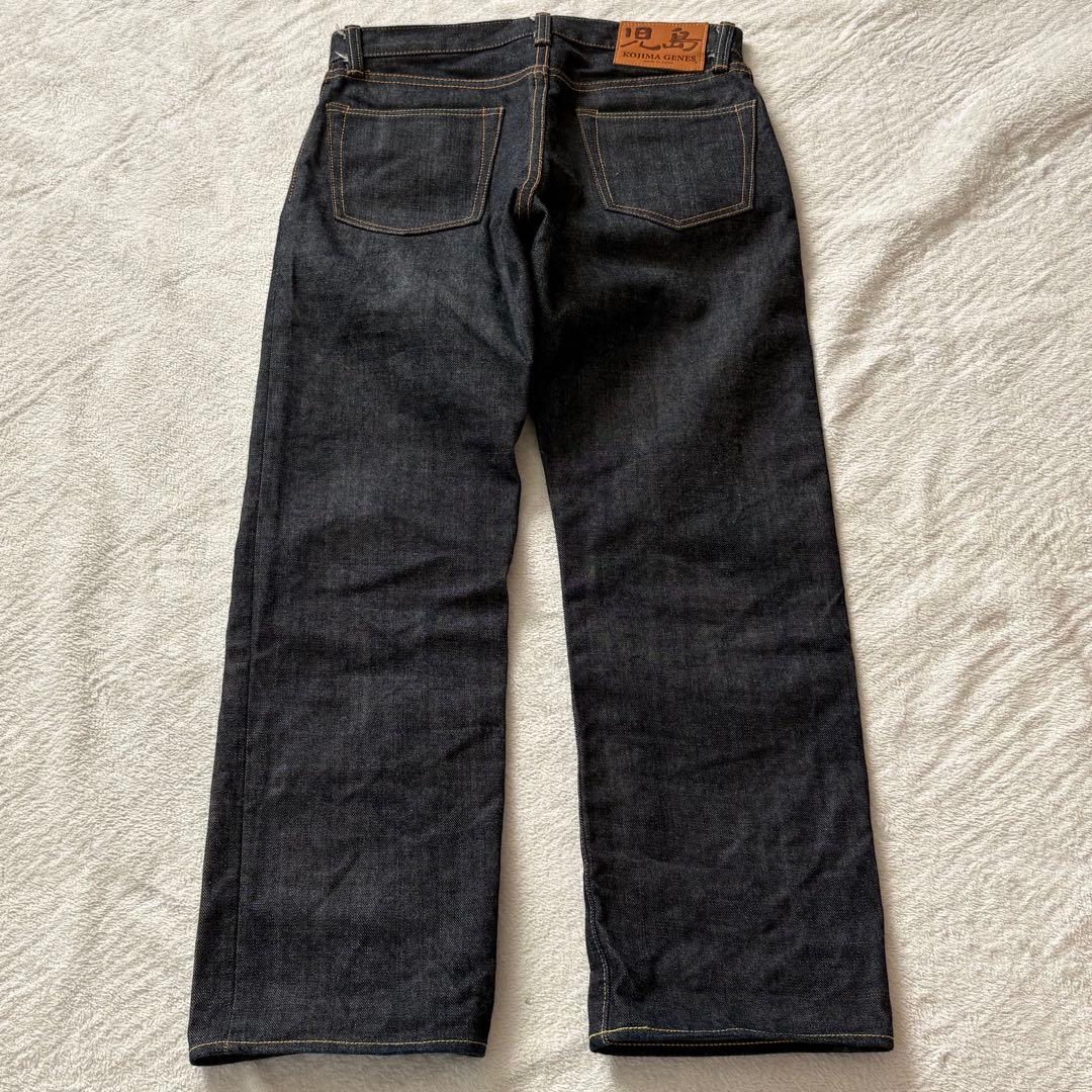 えいくん！！極美品！児島ジーンズ セルビッチデニム w33 日本製