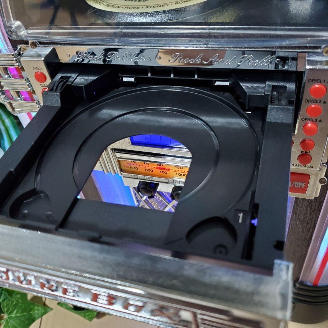 アンティーク レトロ ジュークボックス CDプレーヤーオーディオ直接引き取り限定