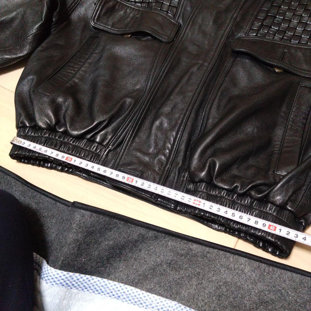 羊革レザージャケット メンズL ライダース ギラロッシュ 柔らかい日本製