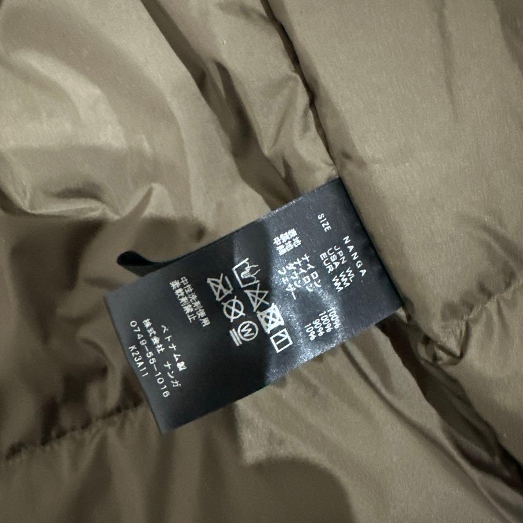 H*K様 ナンガAURORA DOWN JACKET W オーロラダウンジャケッ