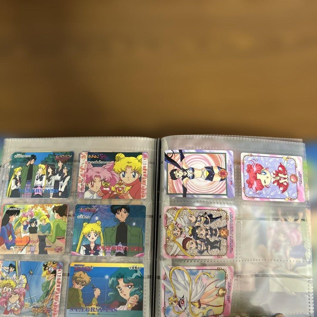 り*中様 セーラームーン カードダスステーションシステムファイル(カード88枚含