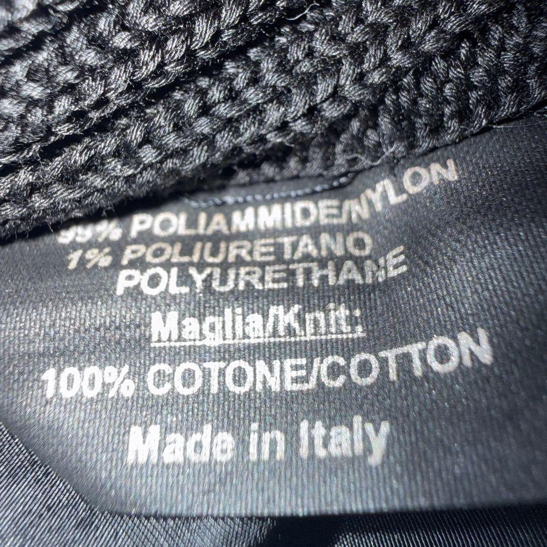 GUCCI 長袖リブニット　ブラック