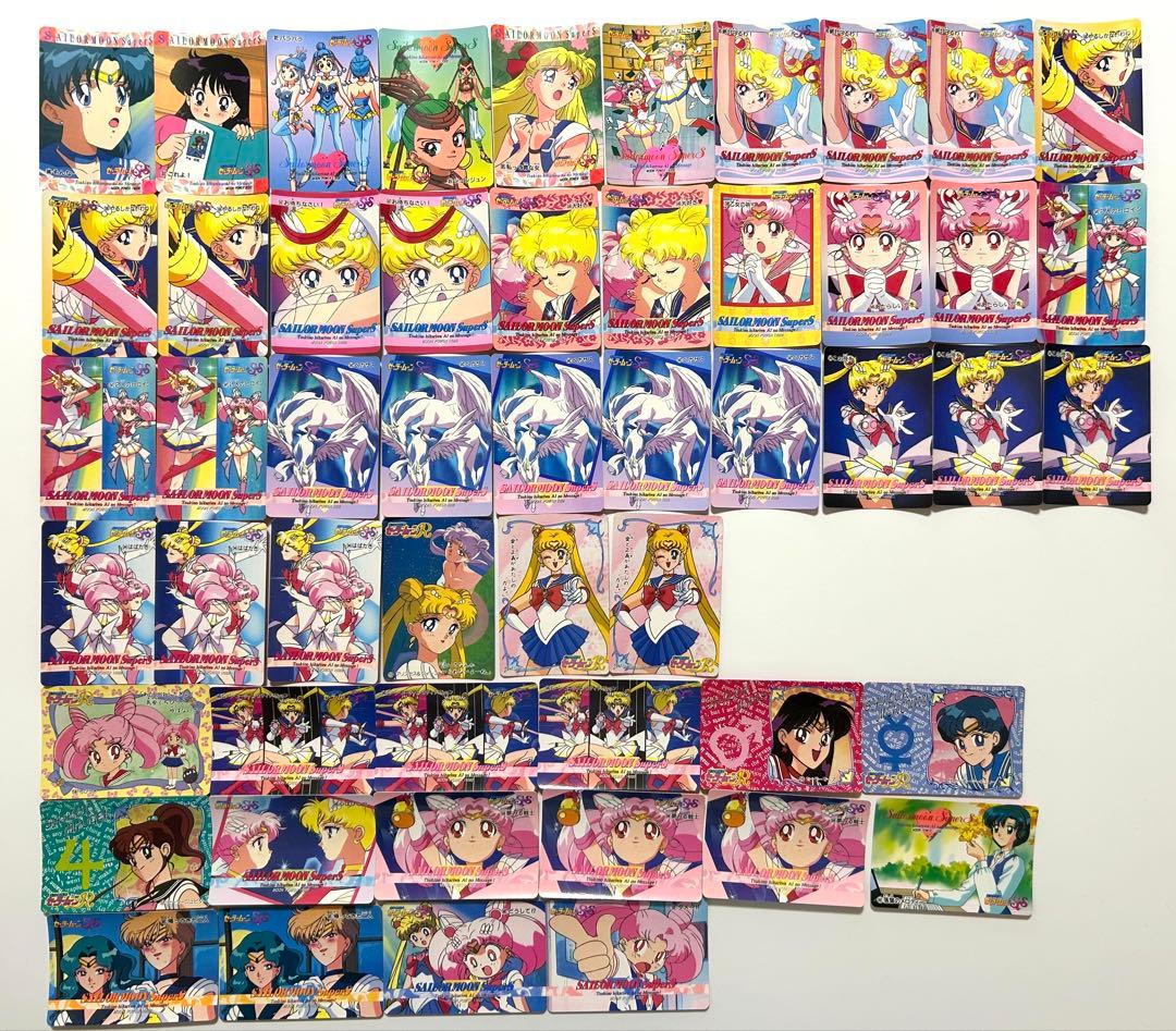 セーラームーン　カードダス　P Pカード　アマダ　バンダイ