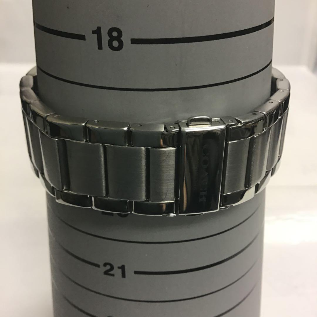 ❣️美品❣️COACH コーチ　箱無し説明書付き　メンズクォーツ腕時計 ブラック