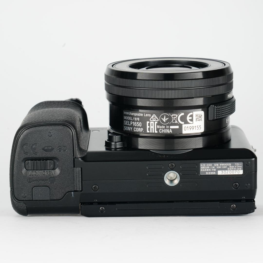 自撮りVlogに最適。4K対応 SONY α6100完動 美品 フルセット