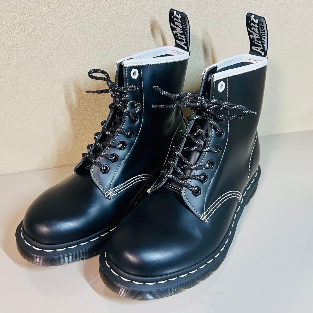 【数回使用程度】ドクターマーチン 8ホールブーツ 27303 UK6 ブラック