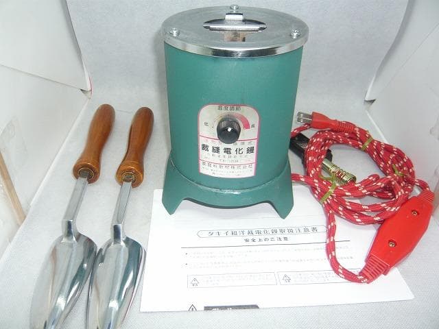 30日までお値引き中　美品　家庭科教材　電化鏝　和裁こて 　和裁コテ　鏝２本付