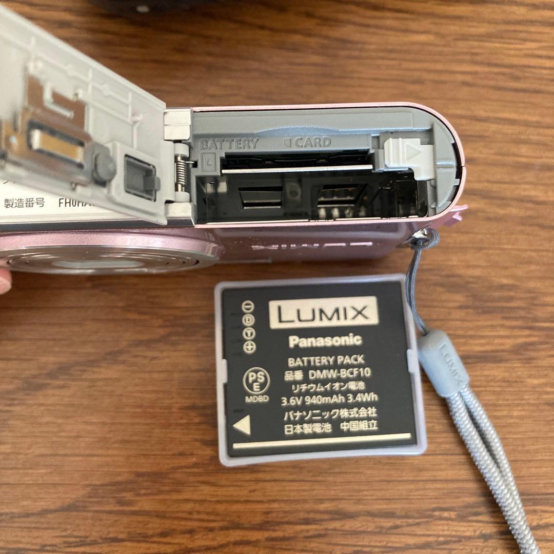 Panasonic LUMIX DMC-FX66 デジカメ ピンク 専用ケース付