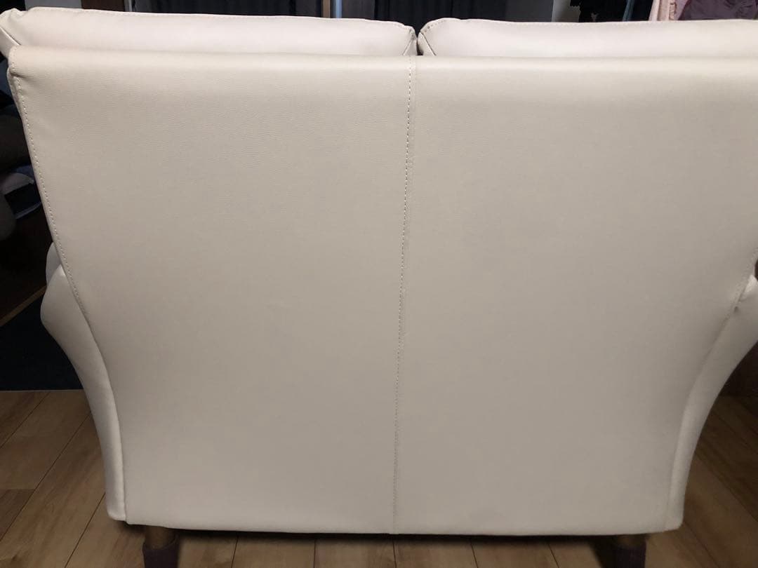 傷・汚れに強い合成皮革 2人掛けソファ(PD02-2 Nシールド BE)