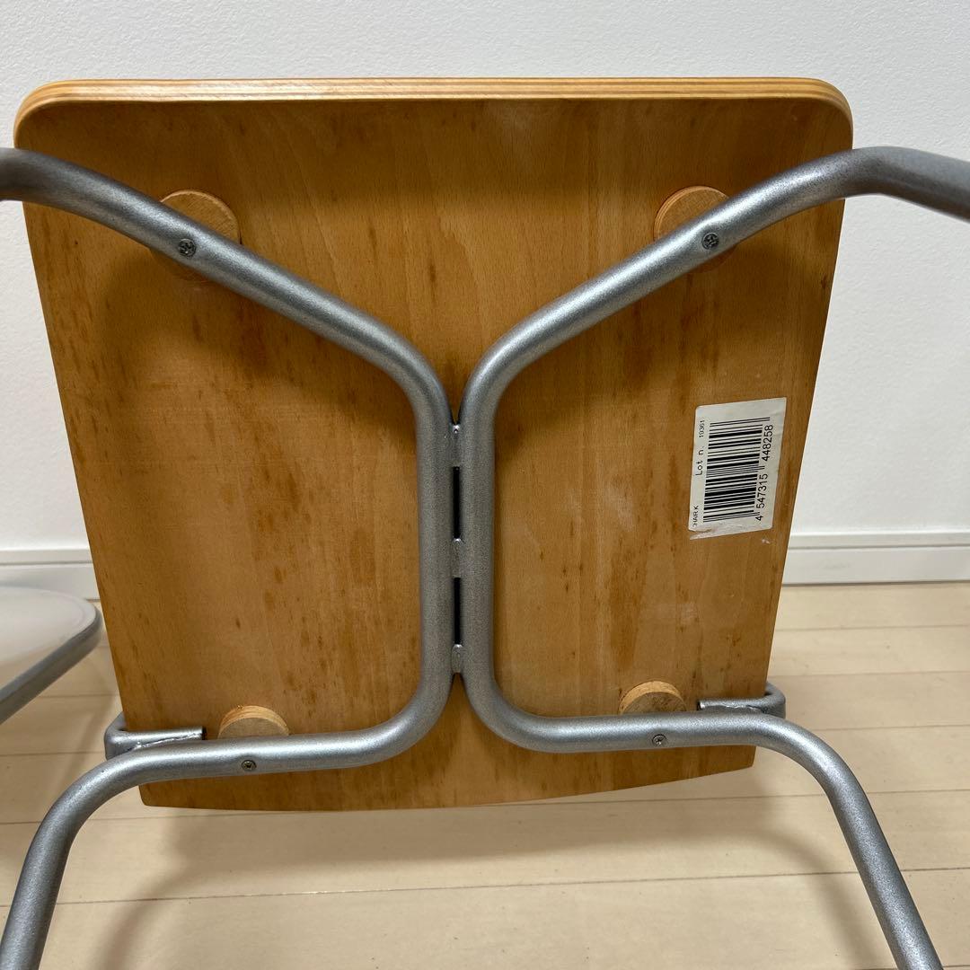 無印良品　イス2脚セット