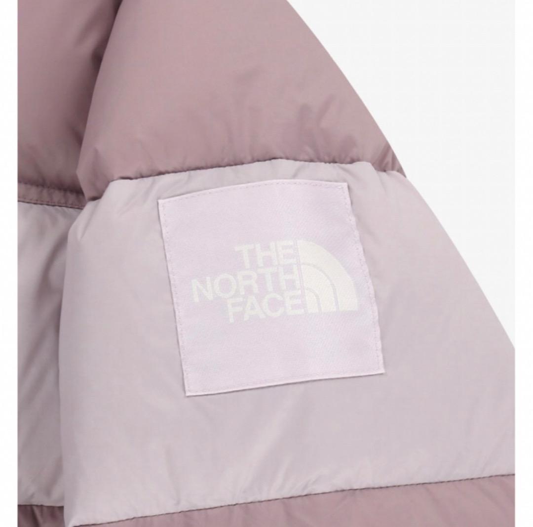 2/6限定 ノースフェイス　レインボー　ダウン　ジャケット　ピンク　M