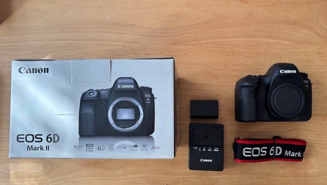 【当日発送】最終値下げ Canon EOS 6D mark2 SDカード付