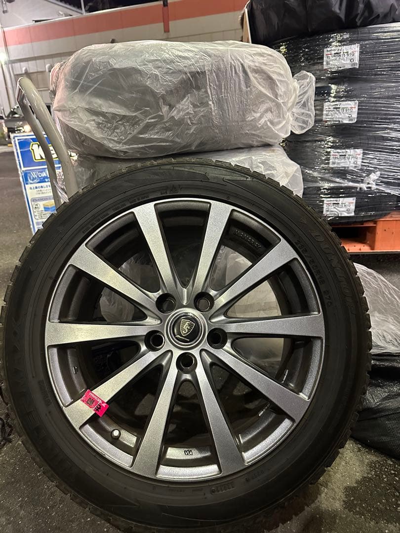 -_- アルファード40 付いていた、スタッドレス