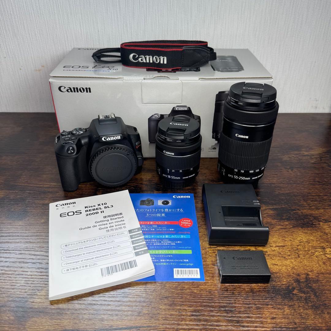 Canon EOS Kiss X10 レンズ2本セット