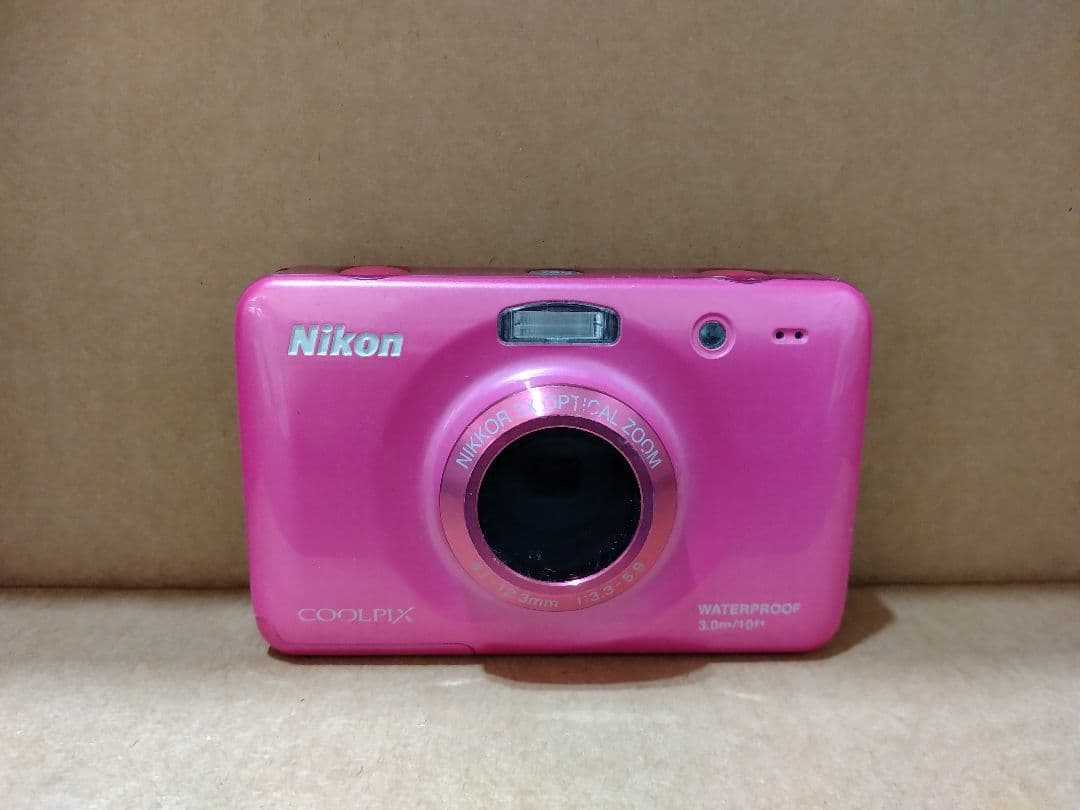 Nikon COOLPIX S30 デジタルカメラ ピンク（単三電池２本）