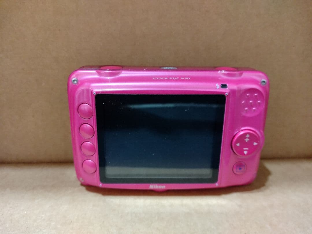 Nikon COOLPIX S30 デジタルカメラ ピンク（単三電池２本）