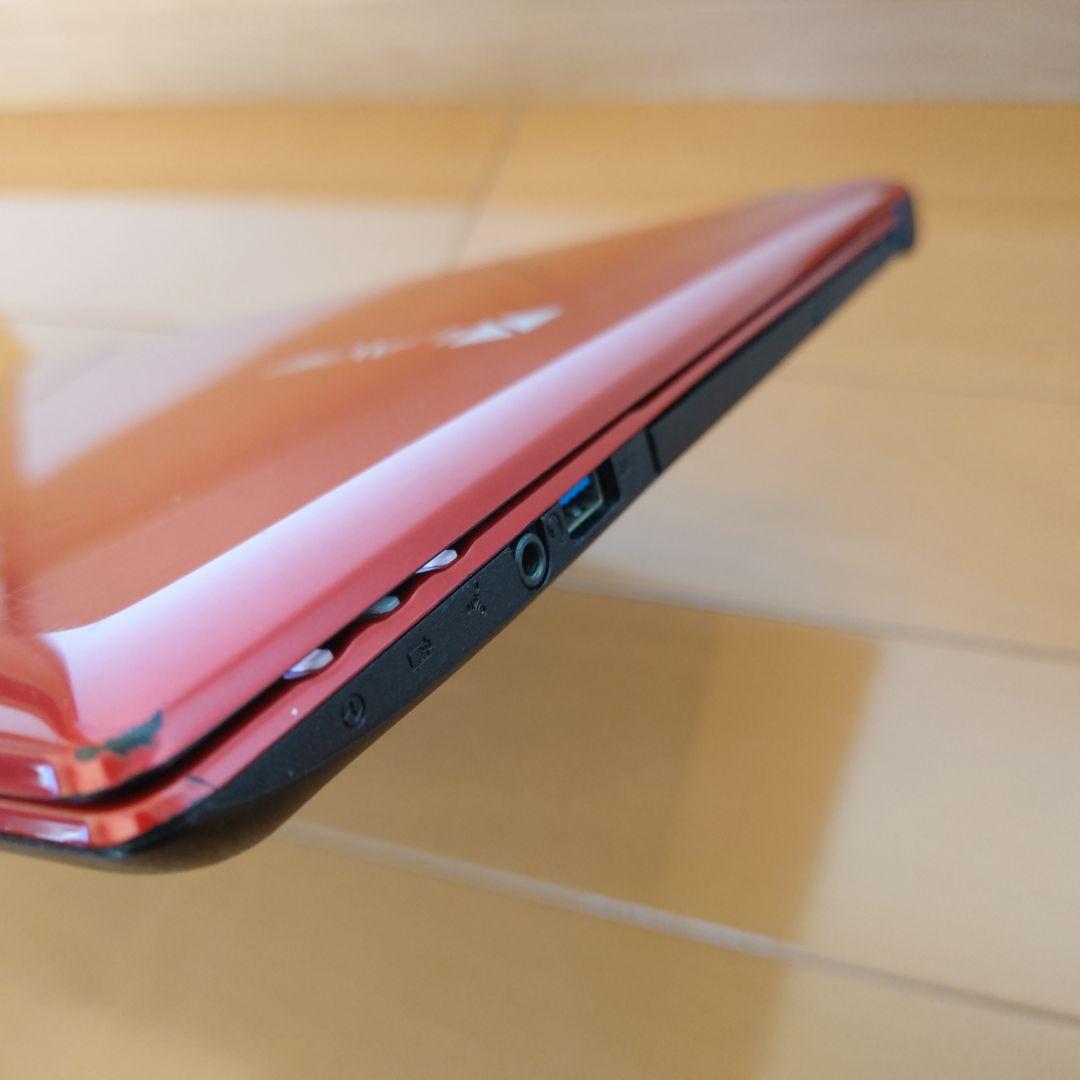 設定済❤NEC　LAVIE　NS150/H　レッド　Win10　Office付き