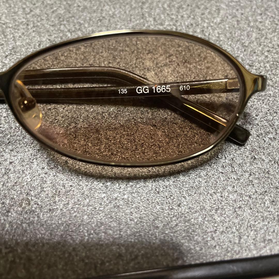GUCCIイタリア製ブラウンレンズサングラス