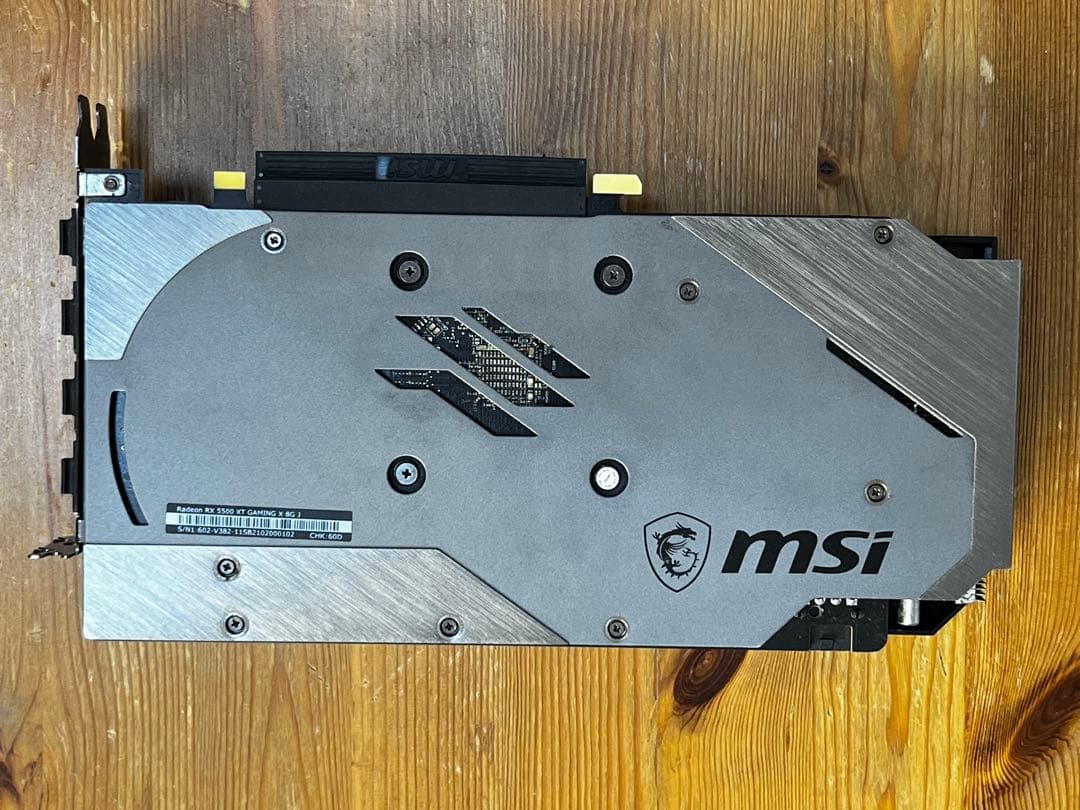 K*事様 MSI Radeon RX 5500 XT 8GB Gaming X