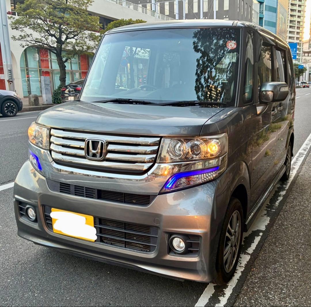 H25 N BOX +カスタム4WD GLパッケージ 実走行　修復無