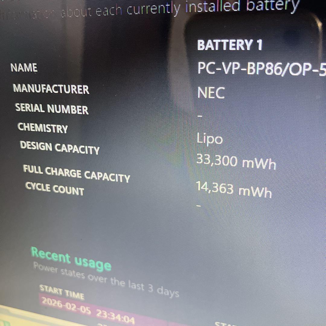 薄型軽量　ultrabook コア5 ssd128 win11 カメラ搭載