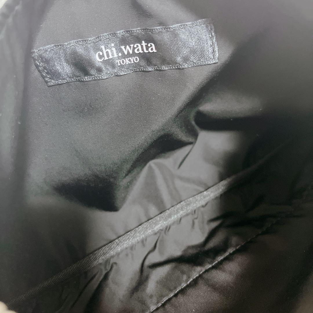 極美品✨chi.wata ボディバッグ　ウエストバッグ　ショルダー　グレー