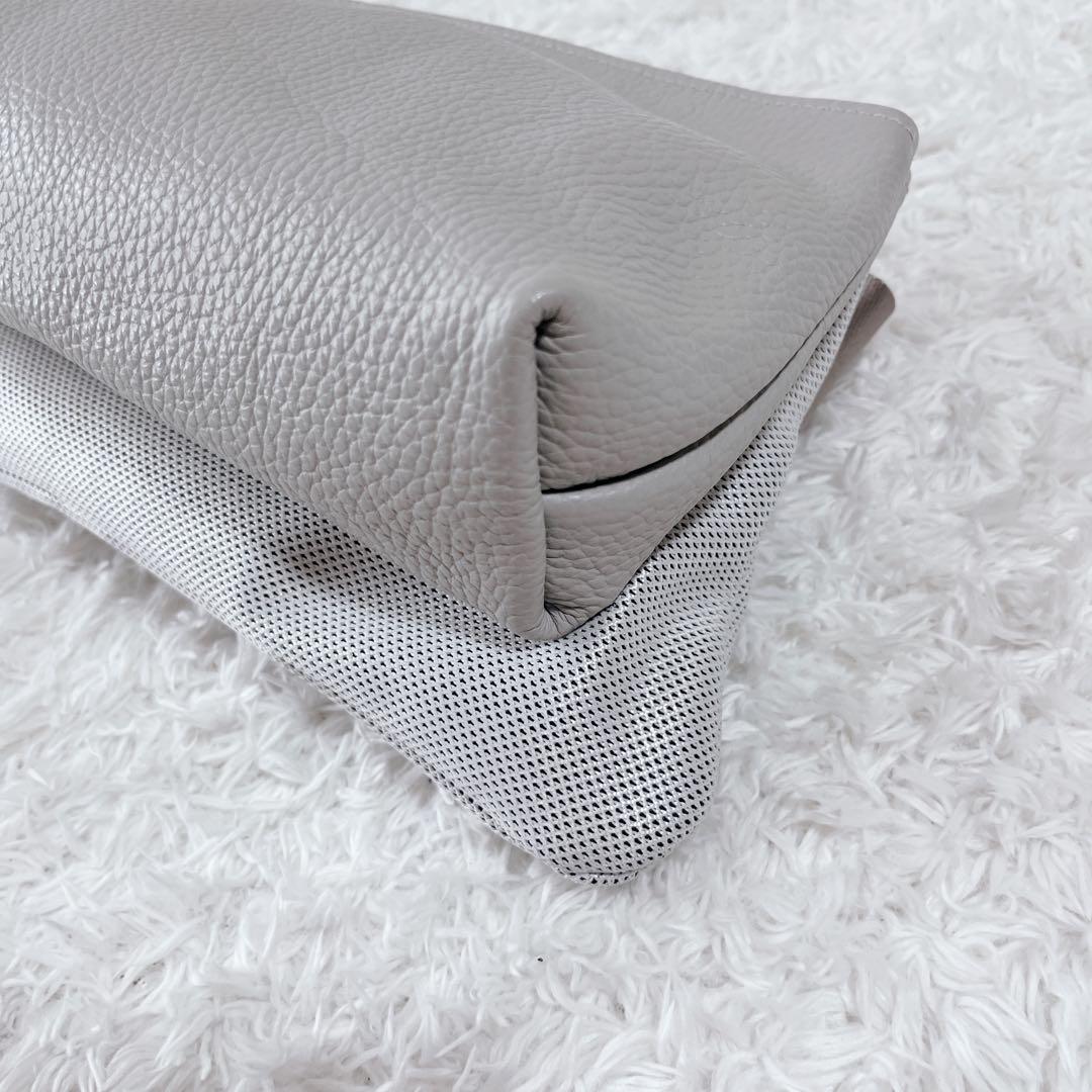 極美品✨chi.wata ボディバッグ　ウエストバッグ　ショルダー　グレー