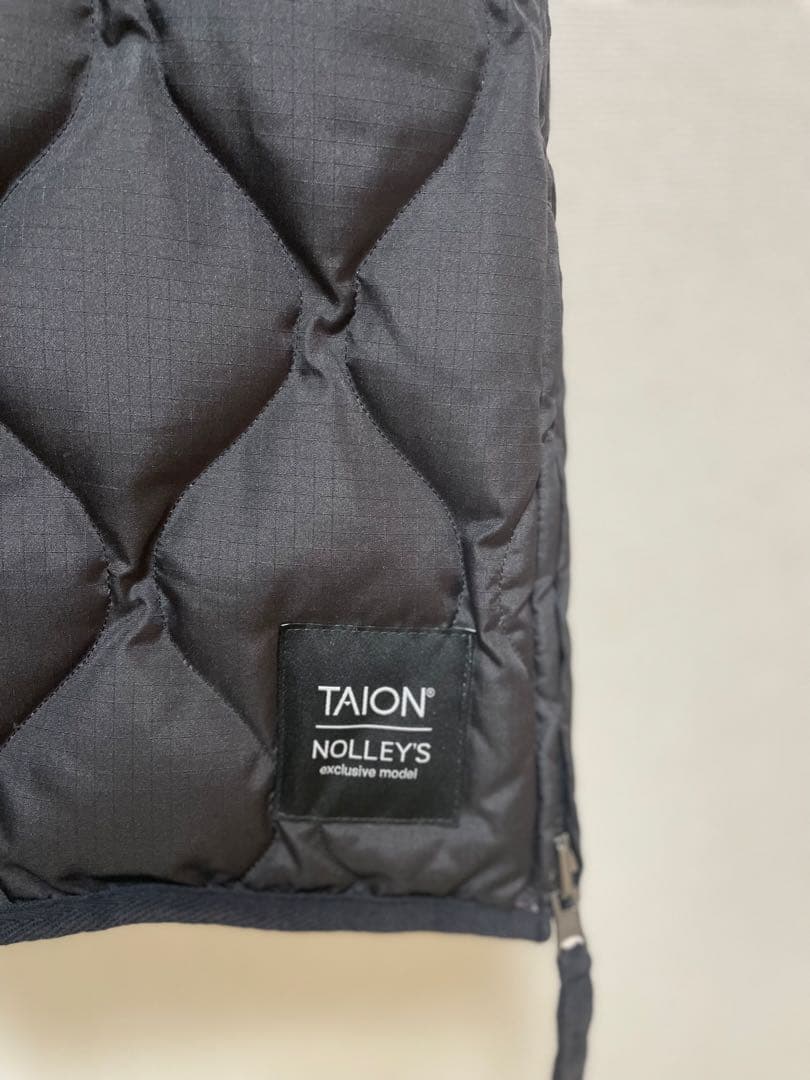 TAION NOLLEY'S 別注ミリタリーリバーシブル ロングダウン
