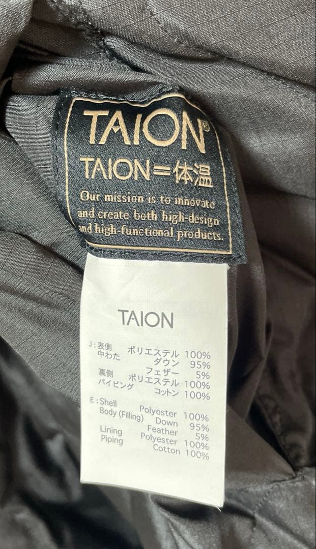 TAION NOLLEY'S 別注ミリタリーリバーシブル ロングダウン