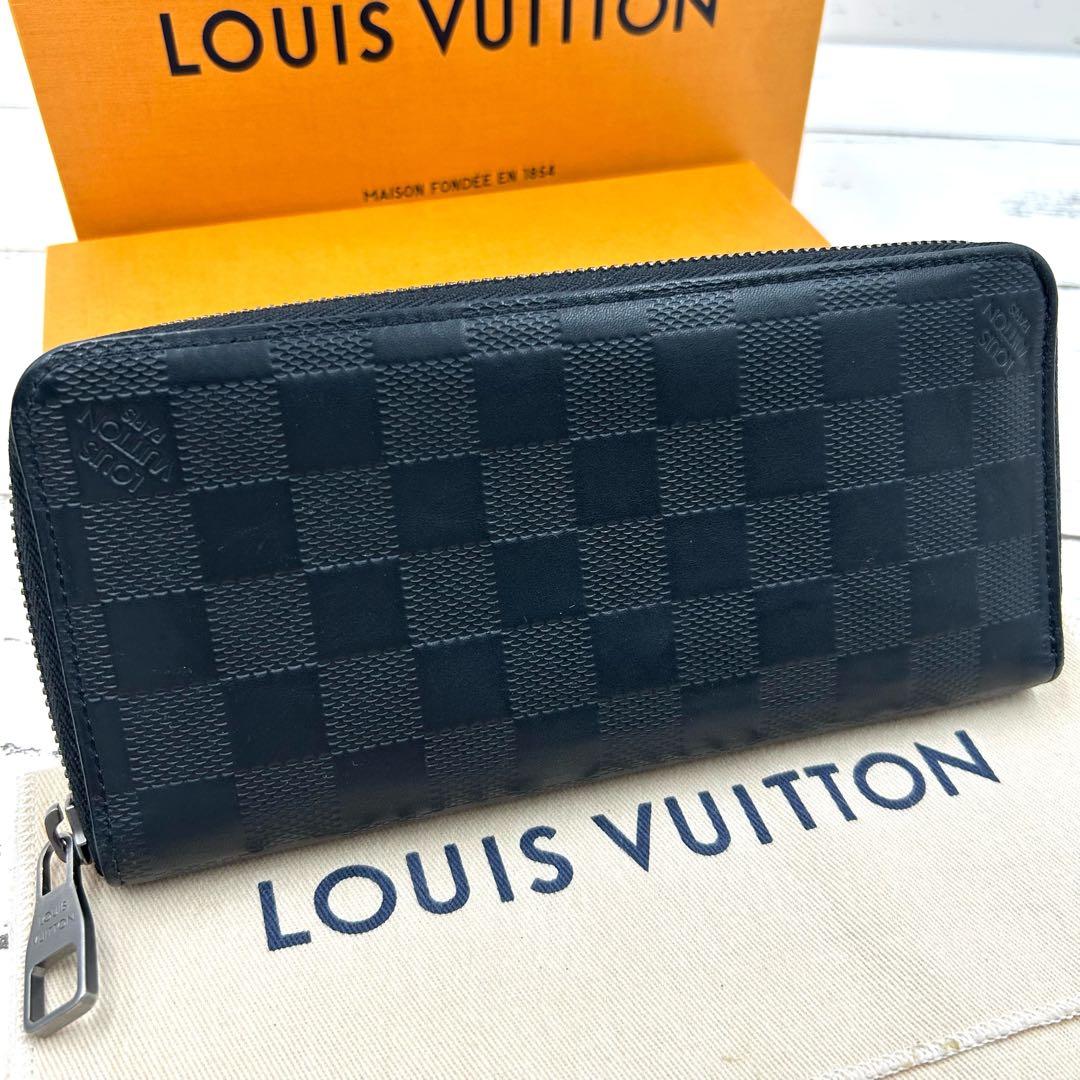 【♡】ルイヴィトン ダミエ アンフィニ ジッピーウォレット ヴェルティカル