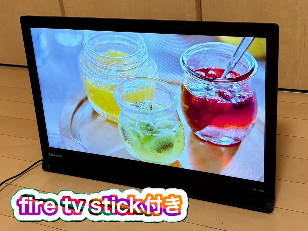 Panasonic VIERAポータブルテレビfire tv stickのセット