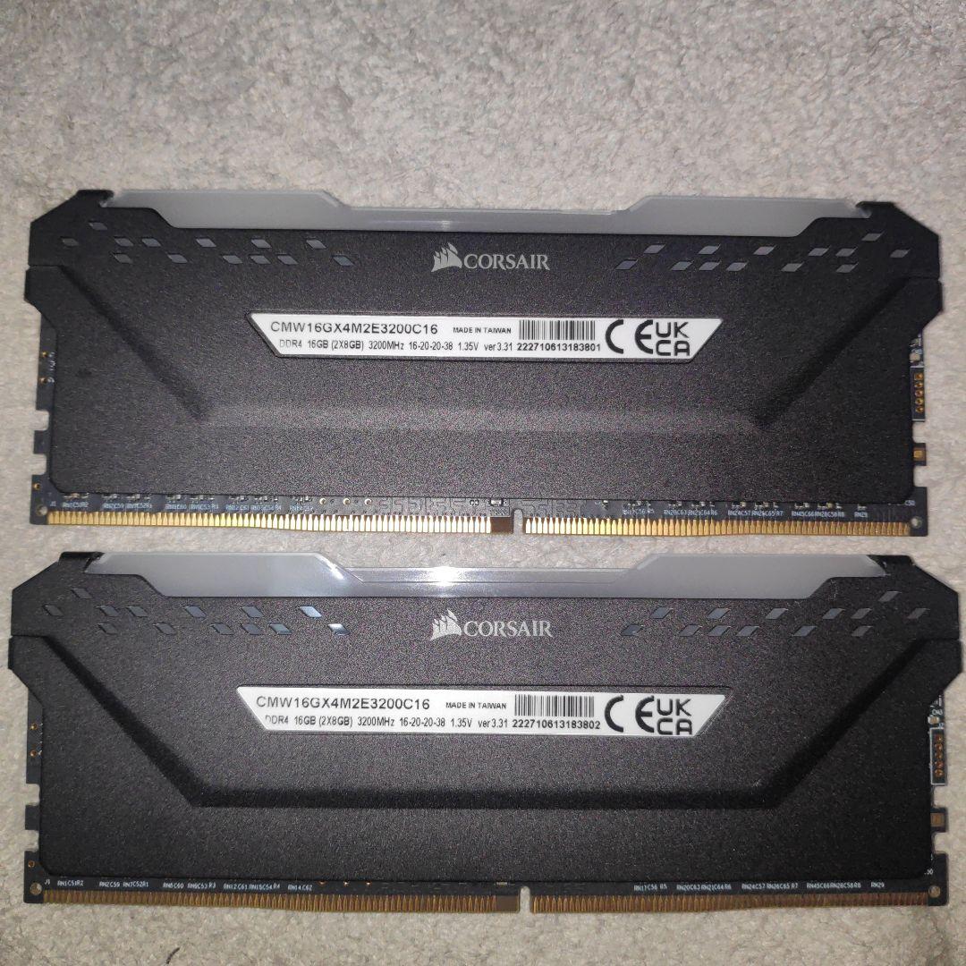 H*y様 CORSAIR VENGEANCE RGB PRO 16GB DDR4