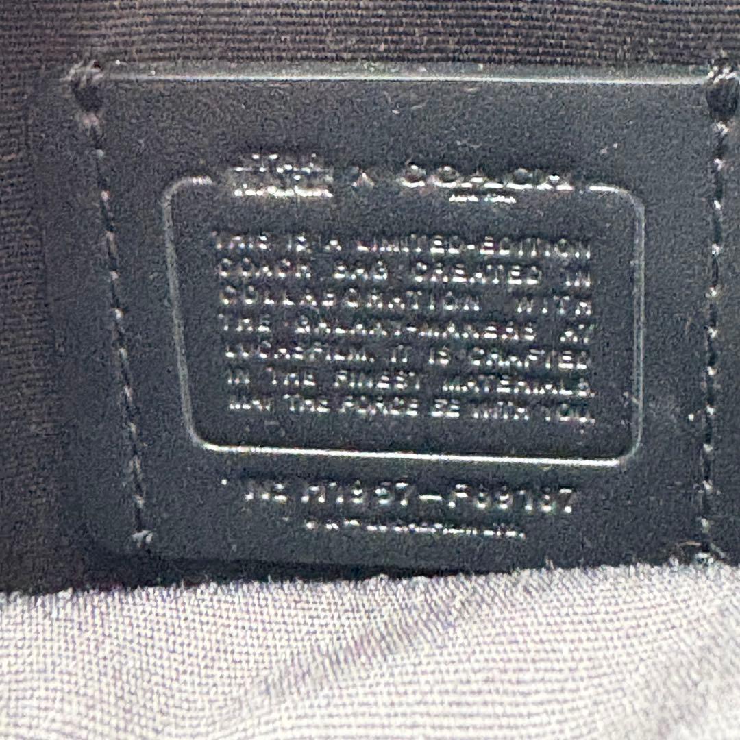 訳あり COACH STAR WARS コラボ ショルダーバッグ ブラック 美品