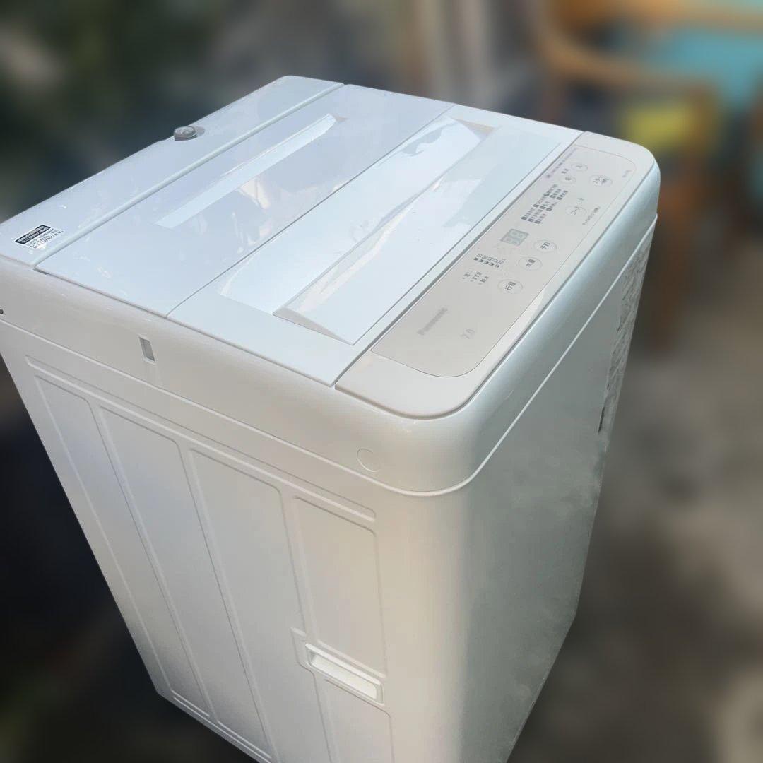 ⭐︎ほぼ新品/24年製/Panasonic全自動洗濯機【7.0kg】NA-F7B2