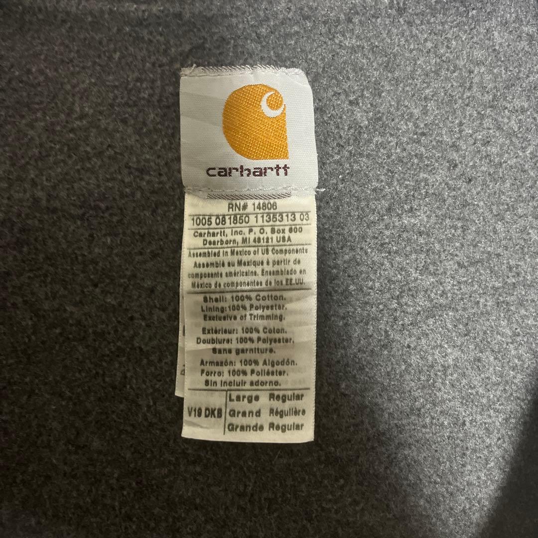 カーハート　ダックベスト　ダークブラウン　L メキシコ製