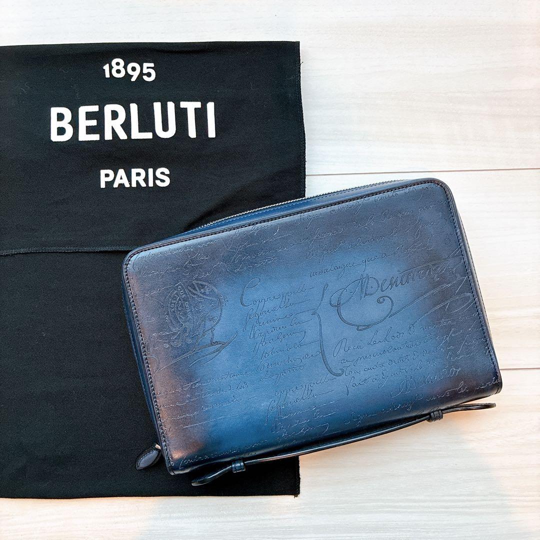【ベルルッティ】イタウバ ワイド マキシウォレット