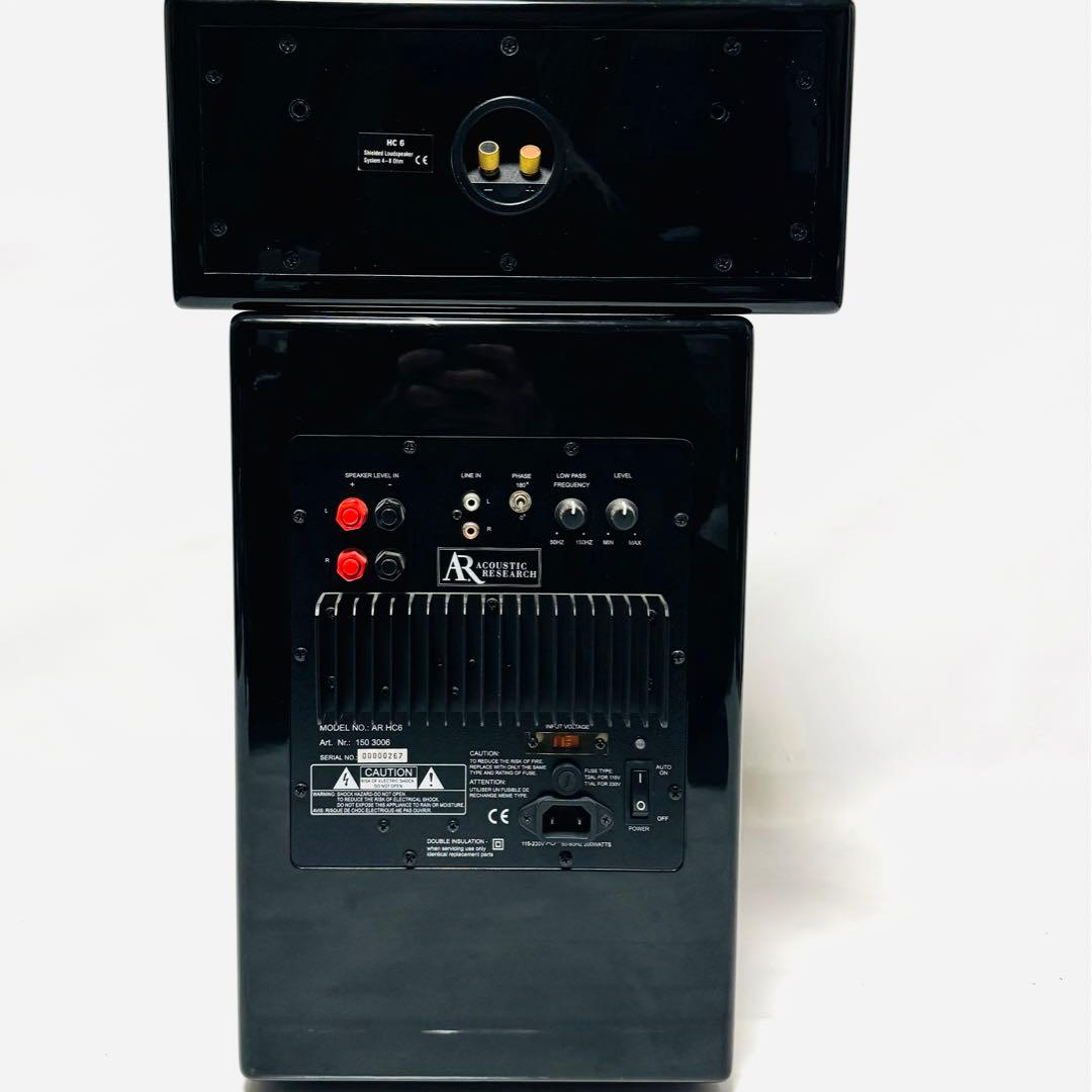 希少スピーカーセット ACOUSTIC RESEARCH AR HC6