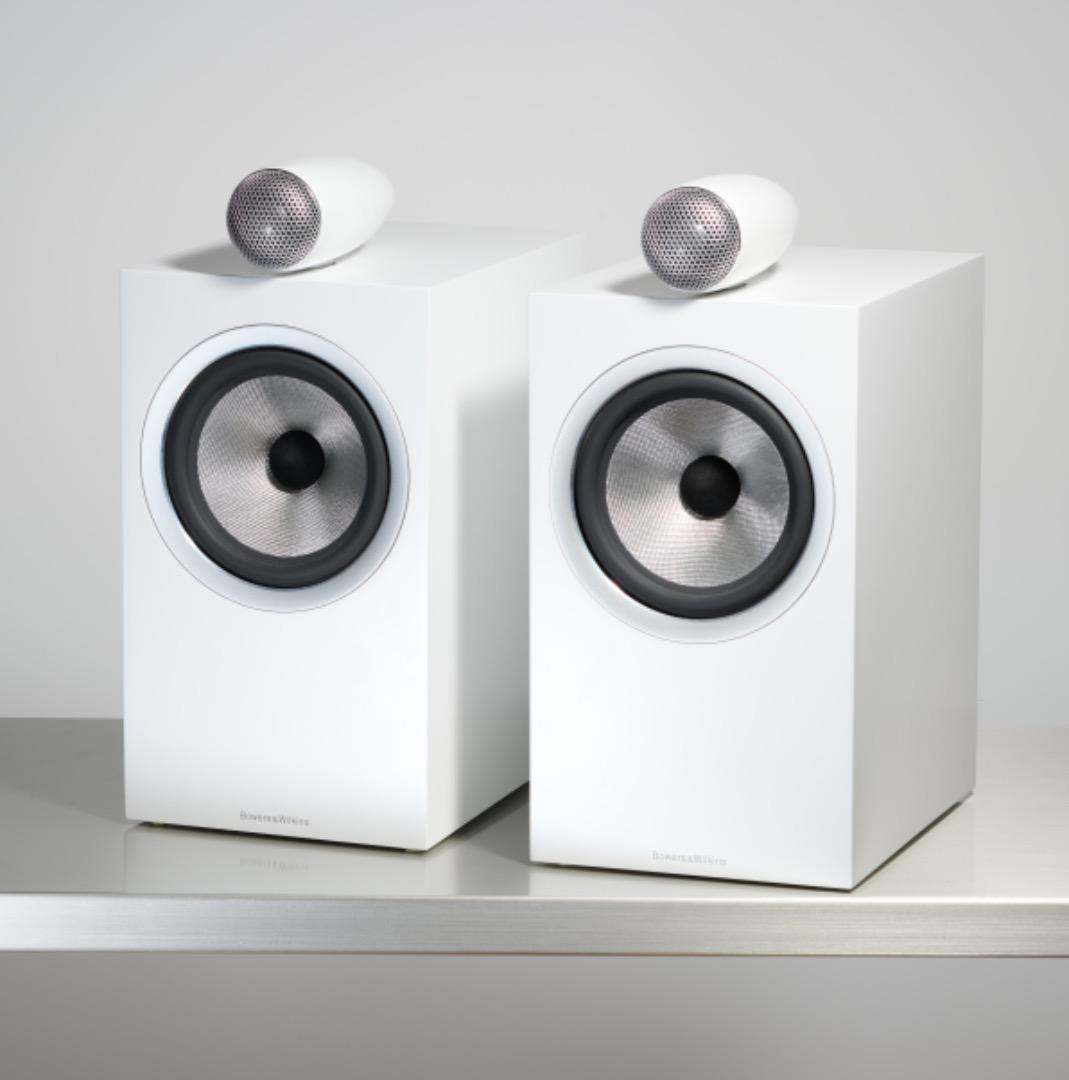 美品！B&W - 705S2-W/サテンホワイト（ペア）ブックシェルフスピーカー