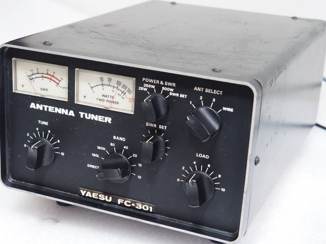 八重洲無線 YAESU FC-301 アンテナチューナー　25W〜500W