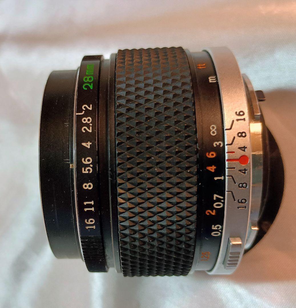 美品！ Olympus OM-System Zuiko 28mm f/2 レンズ