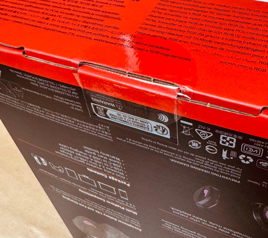 ASUS ROG PELTA ワイヤレスゲーミングヘッドセット