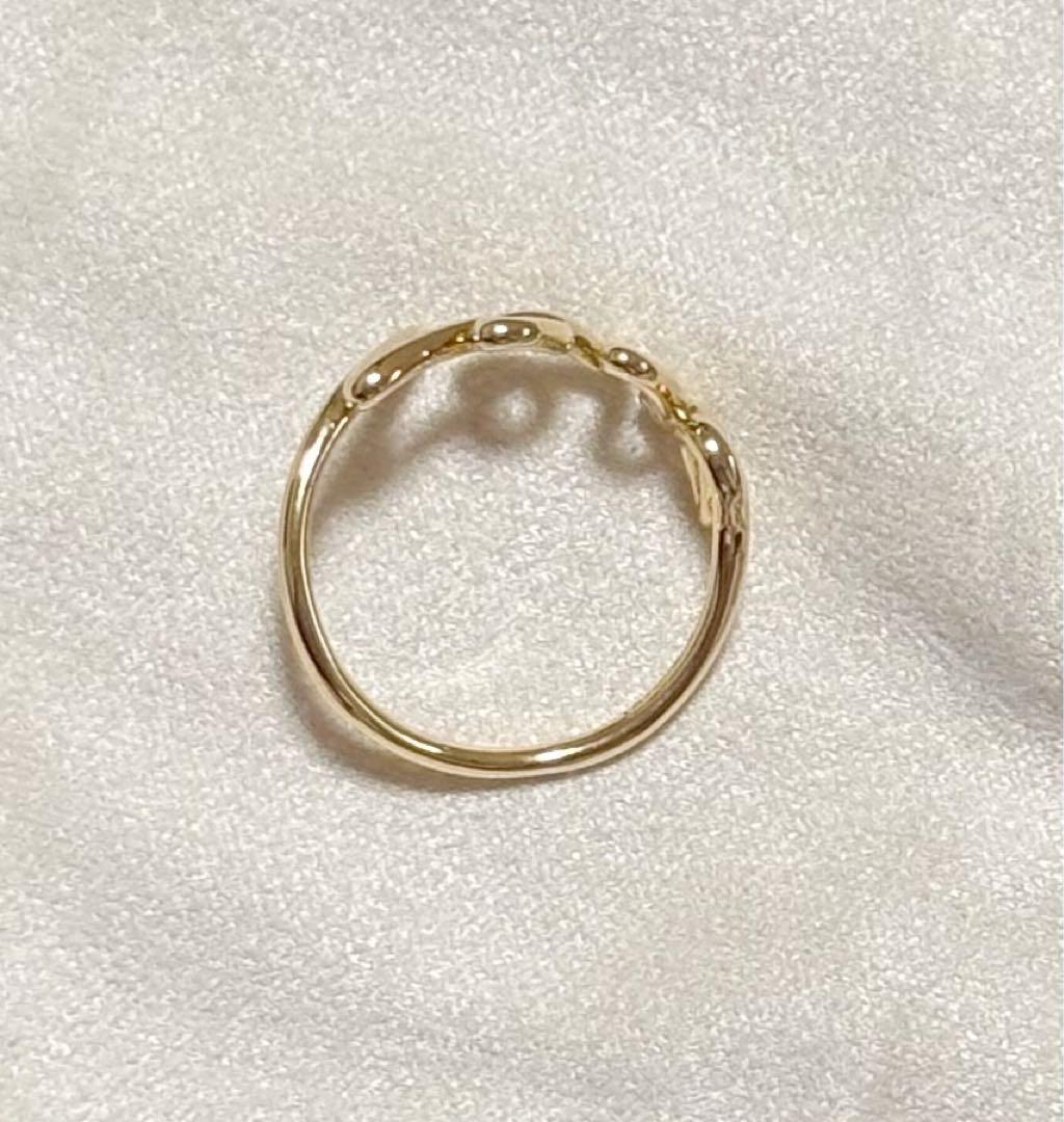 ティファニー　ラブ リング　イエローゴールド 18K スモール　US6 11号