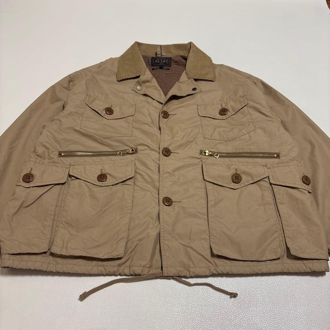 BEAMS PLUSタスランナイロン フィッシュンティング ジャケット