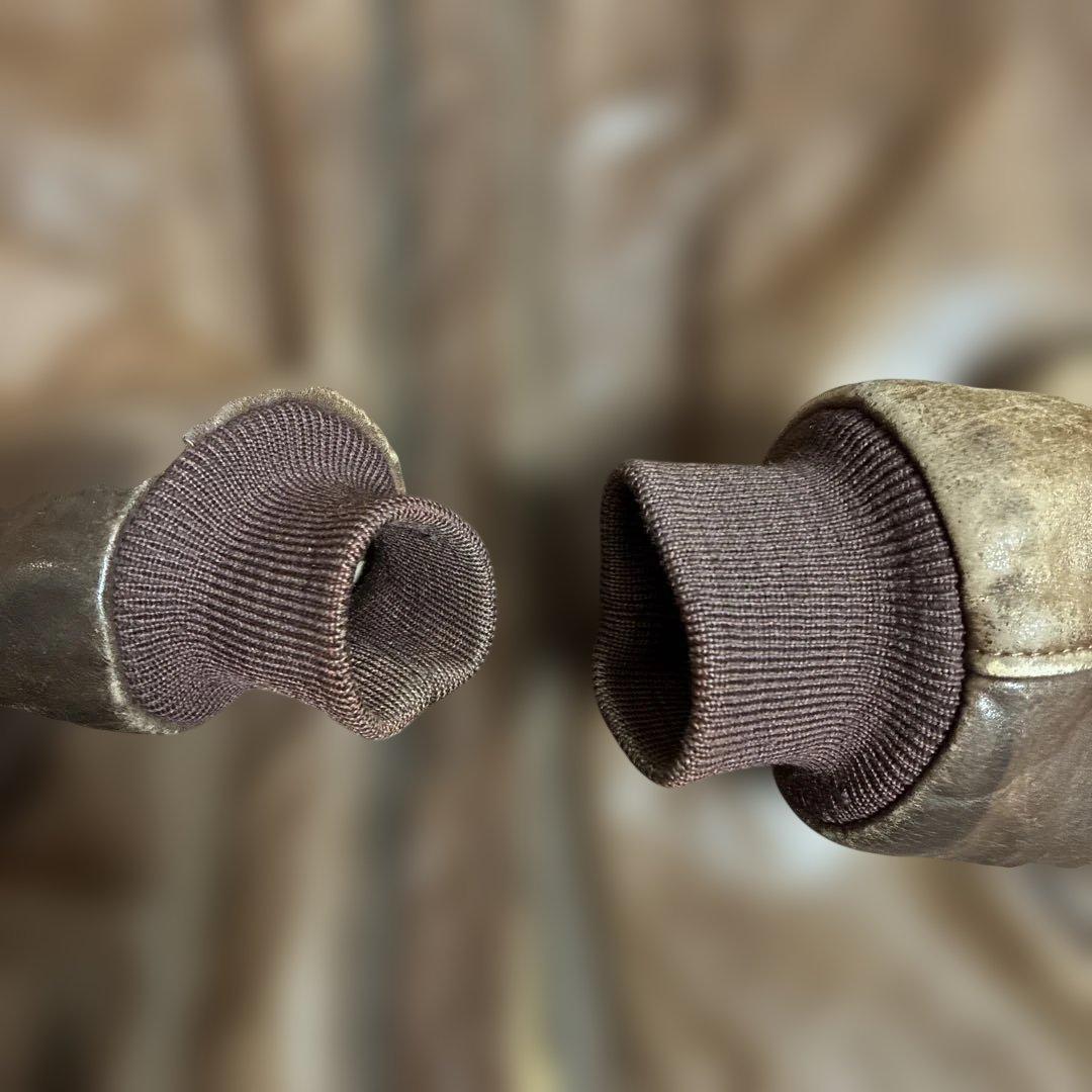 GOLDENBEAR ゴールデンベア レザー MA-1JKT