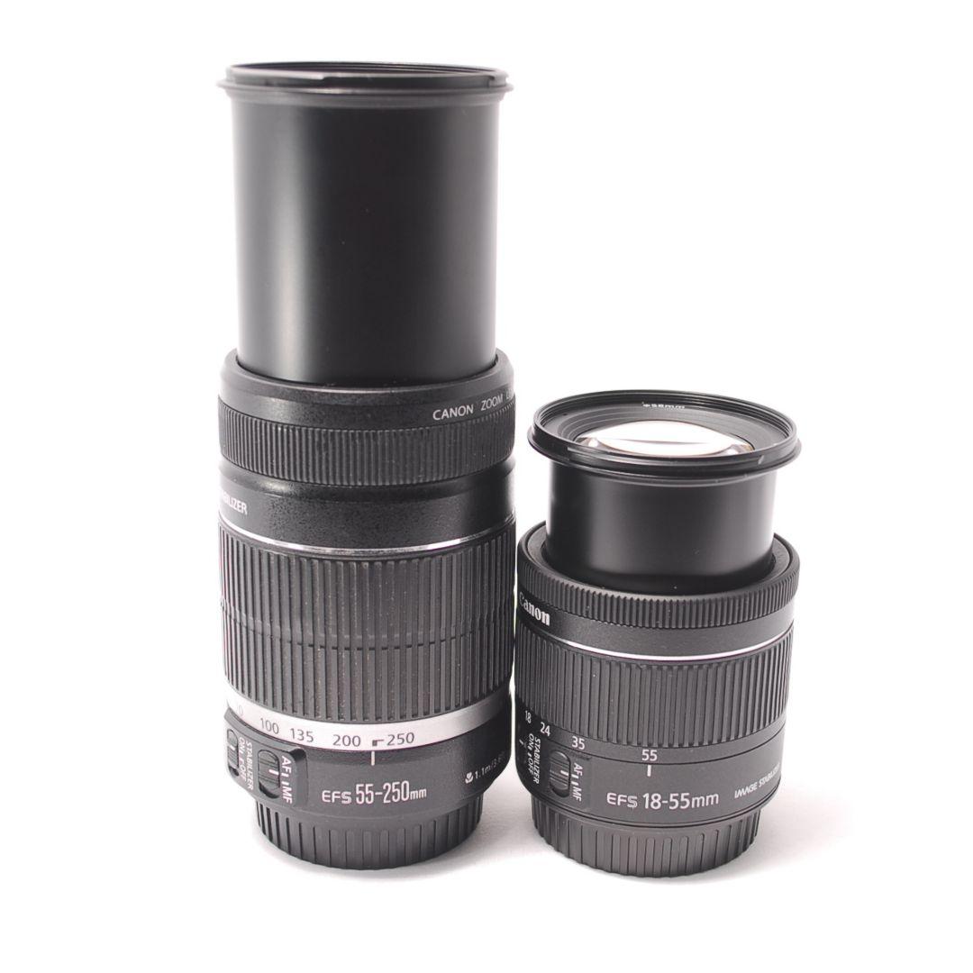 ❤即購入1000円OFF❤キャノン Canon Kiss X8i Wズームセット