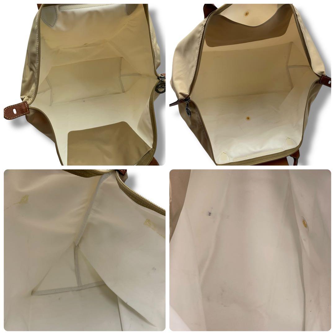 良品 ロンシャン トートバッグ プリアージュ 大容量 XLサイズ 折りたたみ