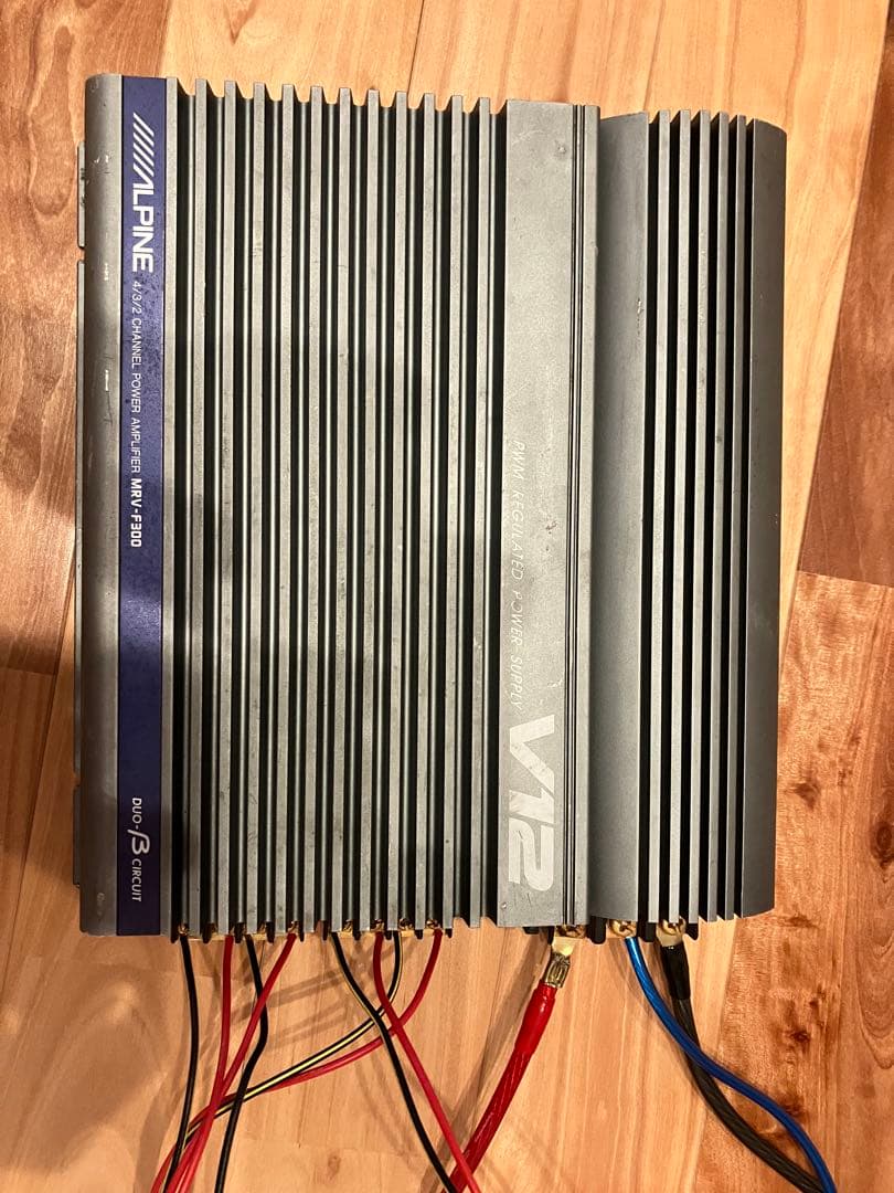 ALPINE V12 パワーアンプ　MRV-F300