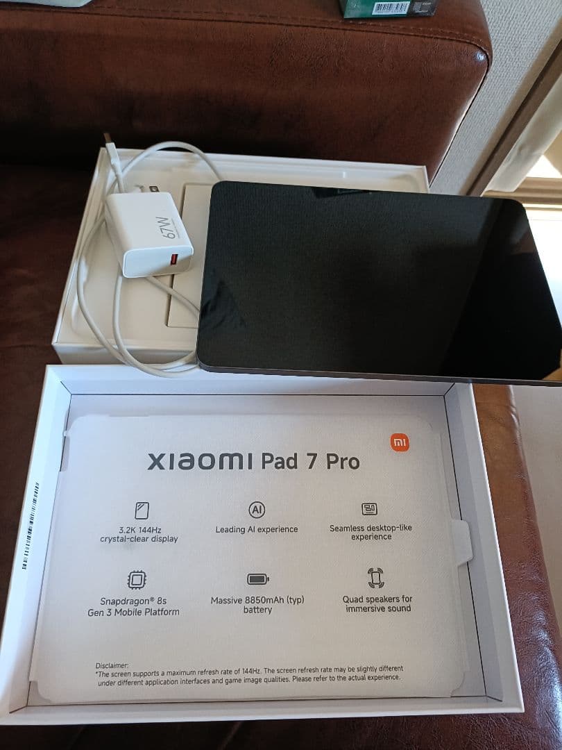 Androidタブレット本体 Xiaomi Pad 7 Pro