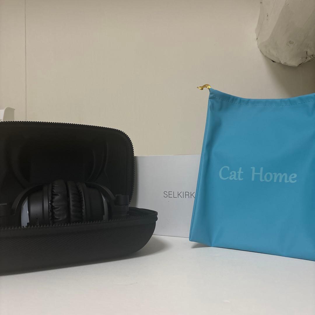 SELKIRK 猫耳ワイヤレスヘッドホン 本体（箱ケース付き）